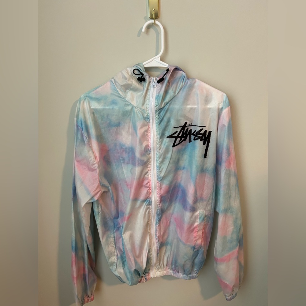 Men’s Stussy Tie Dye windbreaker